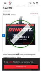 POWER COMMANDER V FOR 2012/2018 YAMAHA T-MAX 530, Ophalen of Verzenden
