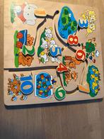 Houten Cijfer Puzzel, Ophalen, 2 tot 4 jaar, 10 tot 50 stukjes, Zo goed als nieuw