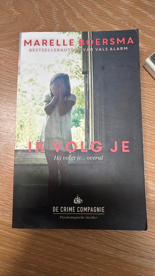 Marelle Boersma - Ik volg je, Boeken, Thrillers, Zo goed als nieuw, Nederland, Ophalen of Verzenden
