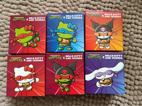 Hello kitty ninja turtles mc Donalds 6 stuks nieuw in doos, Verzamelen, Poppetjes en Figuurtjes, Nieuw, Ophalen of Verzenden