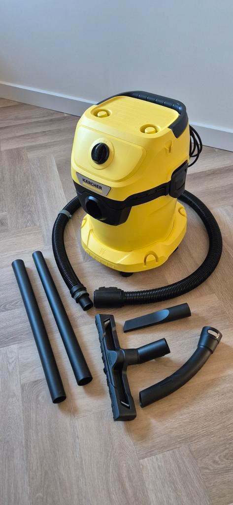 Kärcher WD3 Stofzuiger - Krachtige Reiniging, Witgoed en Apparatuur, Stofzuigers, Zo goed als nieuw, Stofzuiger, Minder dan 1200 watt
