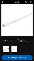 Gordijnrail, Ophalen, Gebruikt