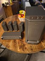 Sony 5.1 luidsprekers met subwoofer, Ophalen, Subwoofer, Zo goed als nieuw, 60 tot 120 watt
