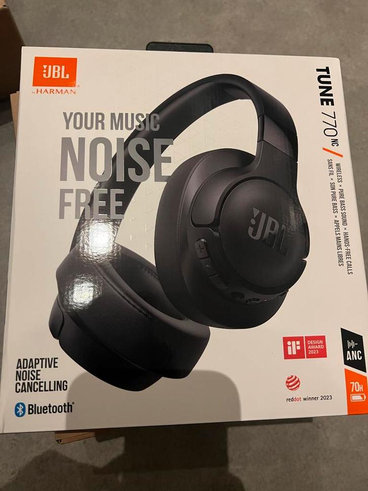 JBL Tune 770NC Draadloze Koptelefoon met Noise Cancelling, Audio, Tv en Foto, Koptelefoons, Nieuw, Over oor (circumaural), Overige merken