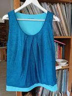 Hemdje dubbel stof Vaude maat M/40, Maat 38/40 (M), Blauw, Ophalen of Verzenden, Zo goed als nieuw
