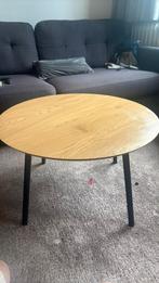Salontafel, Huis en Inrichting, Tafels | Salontafels, 50 tot 100 cm, Rond, Ophalen of Verzenden, Zo goed als nieuw
