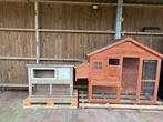 Konijnenhok groot en  klein, Ophalen of Verzenden, 110 cm of meer, Hok, 90 cm of meer