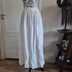Zara | maxi-rok / maxi-rok | white / wit | XL / 42, Kleding | Dames, Rokken, Maat 42/44 (L), Ophalen of Verzenden, Zo goed als nieuw