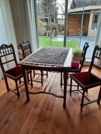 Antieke Franse stoelen en tafel, Ophalen