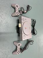 Sony PlayStation 1 met 2 Controllers + Geheugenkaart, Ophalen, Gebruikt, Met 2 controllers, Met geheugenkaart