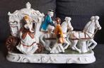 Antiek beeld paard en wagen, Antiek en Kunst, Antiek | Porselein, Ophalen