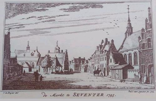 Oud-Zevenaar 1745 - Jan de Beijer, Antiek en Kunst, Kunst | Etsen en Gravures, Ophalen of Verzenden