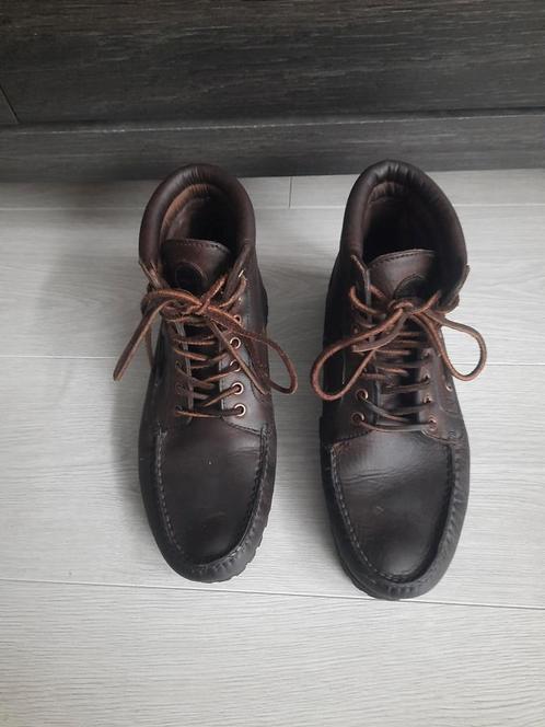 timberland boots nieuwprijs € 189,- nu bijna nieuw € 89,-, Kleding | Heren, Schoenen, Zo goed als nieuw, Boots, Bruin, Ophalen of Verzenden