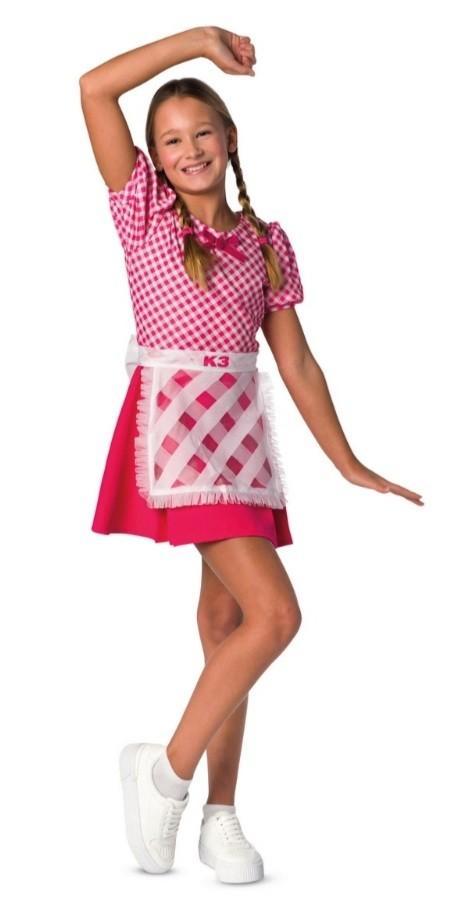 K3 Verkleedjurk Biggetjes - Nieuw in verpakking, Kinderen en Baby's, Carnavalskleding en Verkleedspullen, Nieuw, Meisje, 134 t/m 140