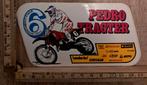 Vintage sticker motorcross Pedro Tragter Sinisalo Honda, Ophalen of Verzenden, Zo goed als nieuw