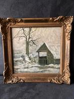 Sneeuwlandschap door Koningin Wilhelmina, Ophalen of Verzenden
