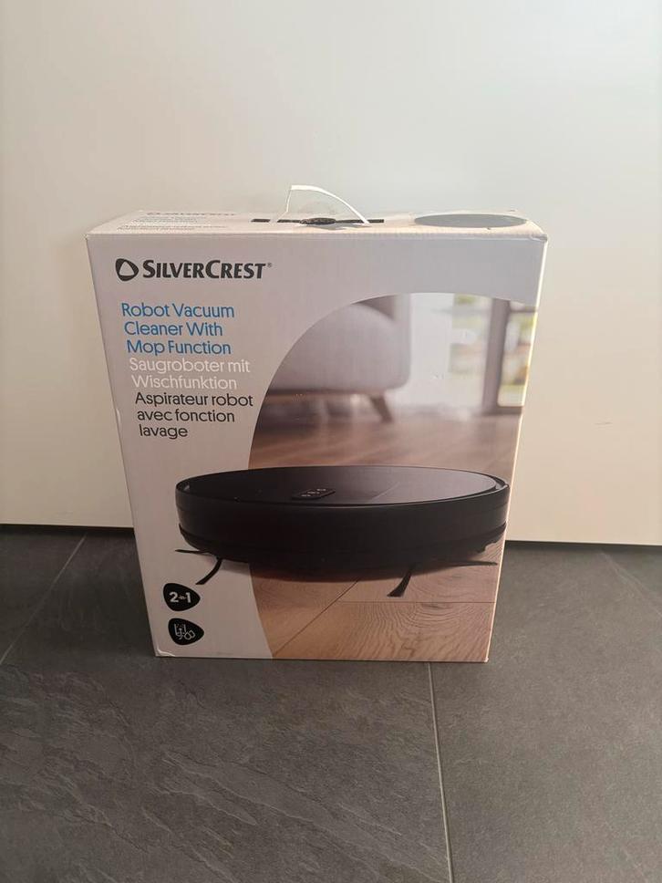 Robotstofzuiger met dweilfunctie - SilverCrest, Witgoed en Apparatuur, Stofzuigers, Nieuw, Robotstofzuiger, Minder dan 1200 watt