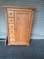 Leuk Meidenkastje - Grenen, Gebruikt, 100 tot 150 cm, Landelijk, Grenenhout