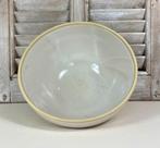 Digoin Sarreguemines grès kom bowl beslagkom zandkleurig, Ophalen of Verzenden