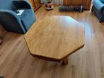 Eiken salontafel, Ophalen, 100 tot 150 cm, 50 tot 100 cm, Zo goed als nieuw