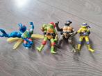 TMNT Actiefiguren Set - 4 Turtles & 1 Slechterik, Ophalen of Verzenden, Gebruikt