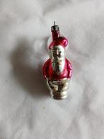 oud dikker glazen kerstbal mannetje-boertje, Diversen, Ophalen of Verzenden, Gebruikt