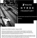 Hyrox double men ticket Frankfurt 14-12 inclusief foto’s, Twee personen, December