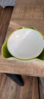 Retro  Joseph Joseph double  bowl, Ophalen of Verzenden, Zo goed als nieuw, Groen, Schaal