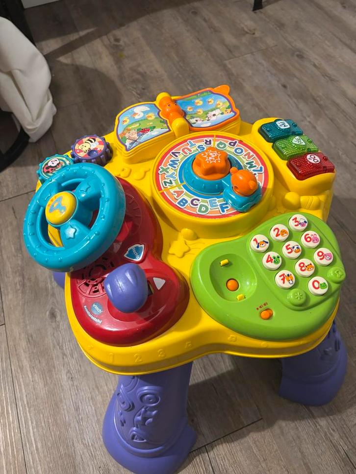 Vtech Avonturentafel - Leerzaam en Leuk! Activiteitentafel, Kinderen en Baby's, Speelgoed | Vtech, Gebruikt, 6 maanden tot 2 jaar