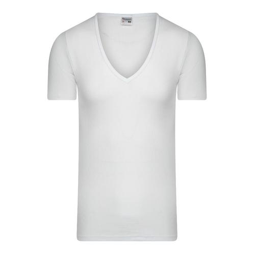 Beeren heren t-shirt, M3000, wit, diepe v-hals, Mt/mXXL Nw, Kleding | Heren, Ondergoed, Overige typen, Wit, Ophalen of Verzenden