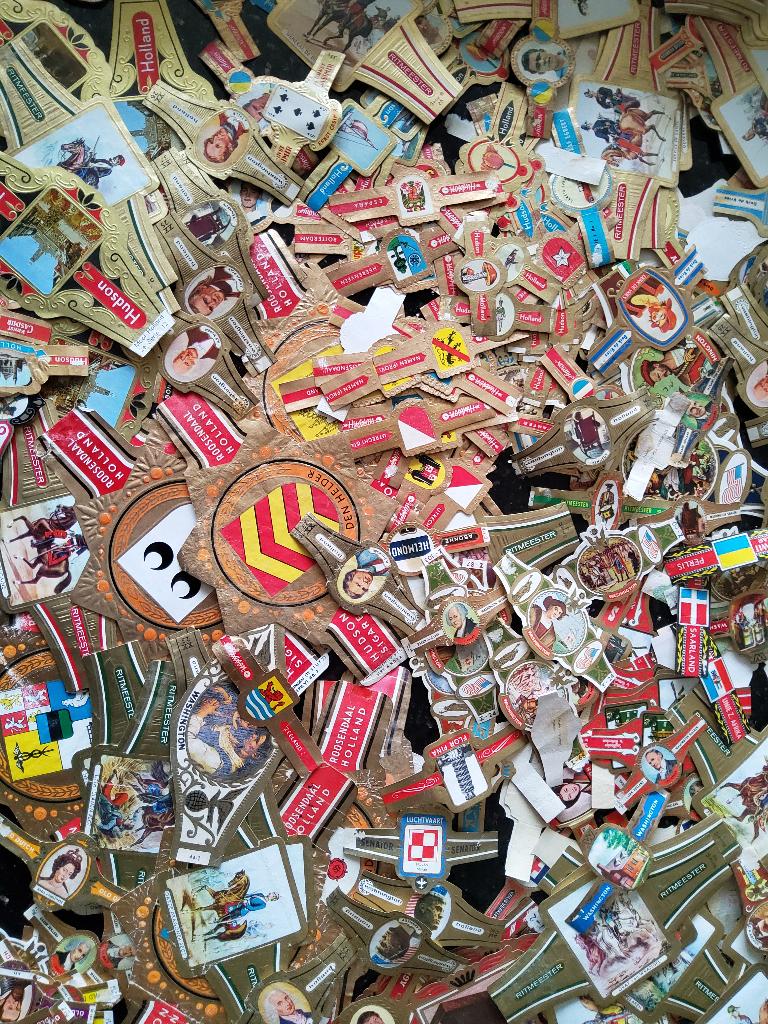 Sigarenbandjes hele doos vol 310 gram (3000 NF/KF/HG en GF), Ophalen of Verzenden, Gebruikt