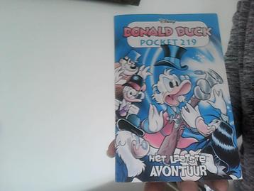 donald duck pocket nr 219 het laaste avontuur eerste dr 2014