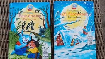 Kinderboek 2x Dolfje Weerwolfje van  Paul van Loon  beschikbaar voor biedingen