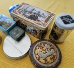 7 Blikjes (o.a. Haagse hopjes, Zwolse Balletjes, Tjoklat.), Ophalen of Verzenden, Gebruikt, Overige