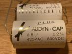 Intertechnik Audyn-Cap Plus 6,8uf 425v ac 800v dc paar, Ophalen of Verzenden, Gebruikt