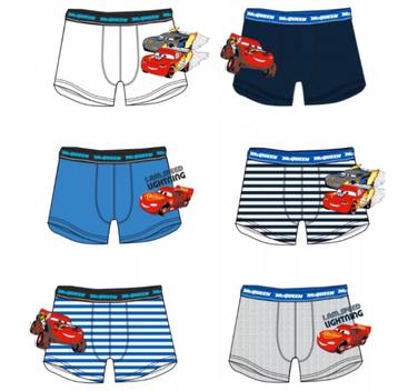 2 Disney Cars Boxershorts - Maat 104/110 - 116/128 beschikbaar voor biedingen