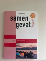 Samengevat Geschiedenis VWO, Ophalen of Verzenden, Zo goed als nieuw, VWO, Geschiedenis