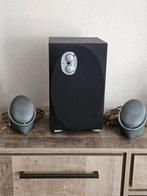 Mirage Omnisat Micro + LF-100 Subwoofer Set, Gebruikt, 60 tot 120 watt, Complete surroundset, Ophalen