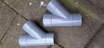 2x PVC 70mm Ystuk, Doe-het-zelf en Verbouw, Buizen en Afvoer, Ophalen, Afvoer, Pvc, 60 tot 80 mm