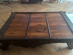Hele mooie, indische ossenkar salontafel. Handgemaakt!, Ophalen