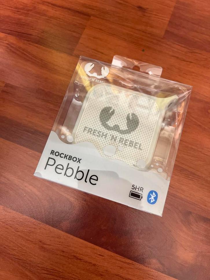 Rockbox Pebble Bluetooth Speaker - Nieuw in verpakking!, Audio, Tv en Foto, Luidsprekers, Nieuw, Overige typen, Minder dan 60 watt