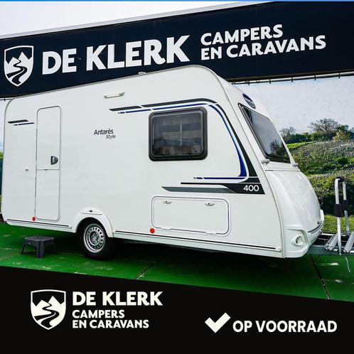 Caravelair ANTARIS 400 STYLE (bj 2017), Caravans en Kamperen, Caravans, Bedrijf, tot en met 4, 750 - 1000 kg, Caravelair, 5 tot 6 meter