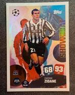 Topps MA 25/26    SHOWBOAT    ZIDANE    JUVENTUS, Ophalen of Verzenden, Zo goed als nieuw, Plaatje