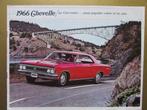 1966 CHEVROLET Chevelle brochure, Engels, Boeken, Chevrolet, Ophalen of Verzenden, Zo goed als nieuw