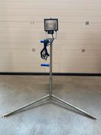 Bouwlamp op statief, Doe-het-zelf en Verbouw, Bouwverlichting, Ophalen, Gebruikt, Met statief, Lamp met armatuur