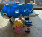 Fisher price little people vliegtuig met 2 poppetjes, Kinderen en Baby's, Speelgoed | Fisher-Price, Met geluid, Gebruikt, Ophalen of Verzenden