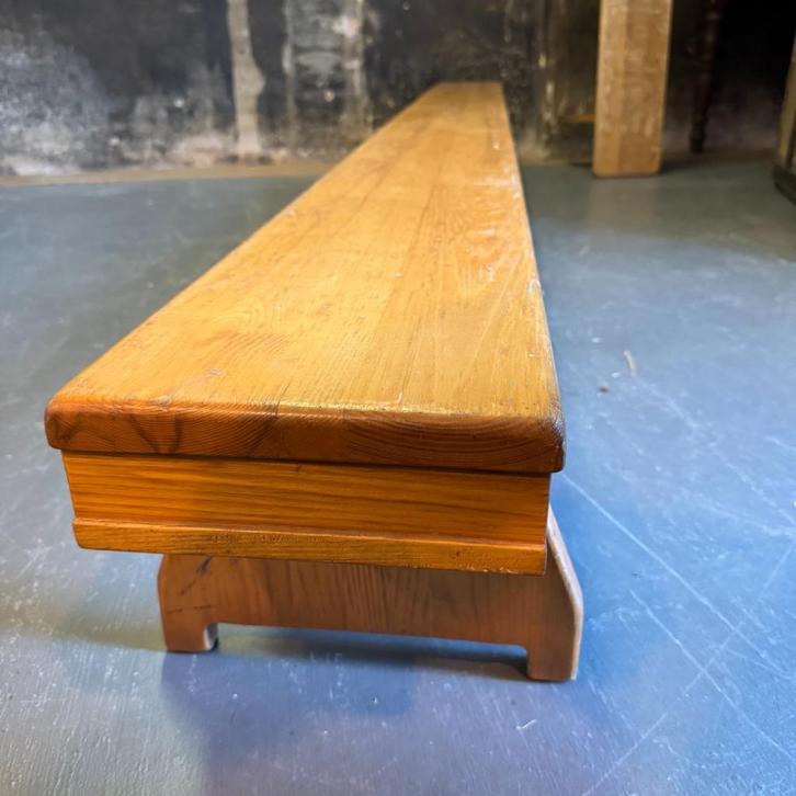 Vintage Gymbank Lang, Antiek en Kunst, Antiek | Meubels | Stoelen en Banken, Ophalen