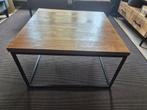 Salontafel industrieel.
 70-70-40, Ophalen, 50 tot 100 cm, 50 tot 100 cm, Zo goed als nieuw