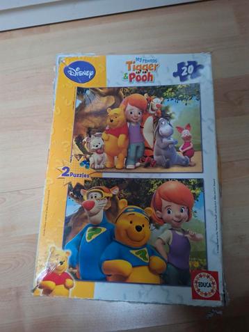 Winnie de Pooh Puzzels - 2 Stuks beschikbaar voor biedingen