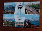 Rotterdam  - met o.a. tunnel ingang, havens met cruise boot, Verzenden, Gelopen, Zuid-Holland